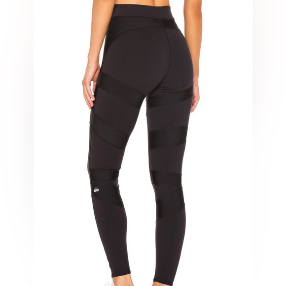 ALO Yoga Pants - ALO YOGA Level Up Leggings Black Size Large